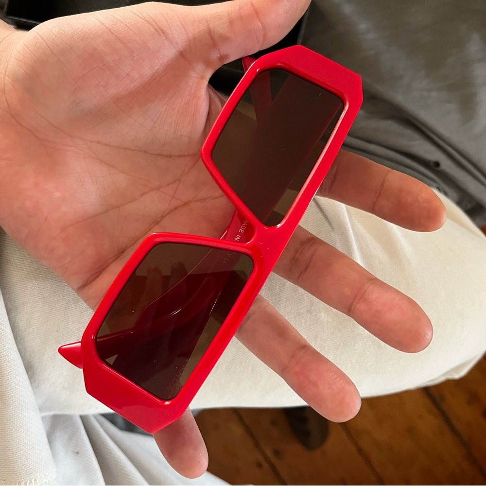 Stylish Red Sunglasses